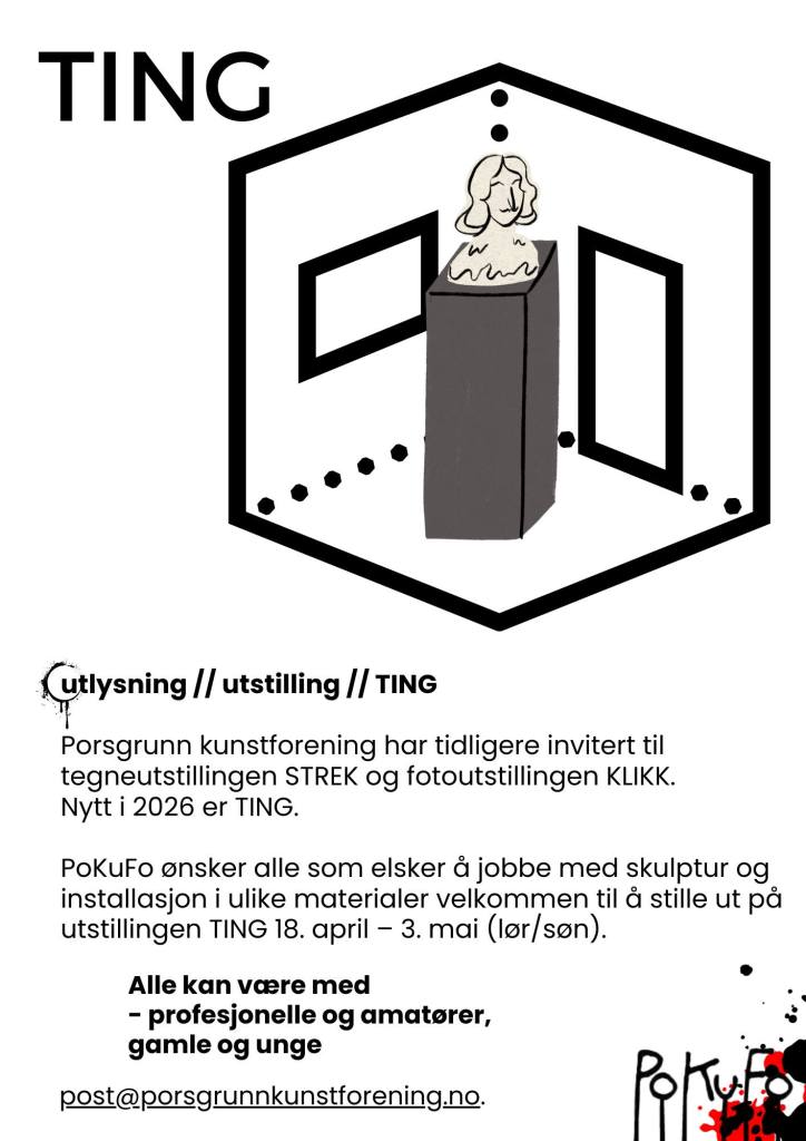utlysning // utstilling // TING
